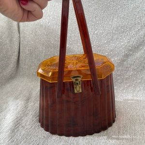 Vintage 1950’s lucite purse